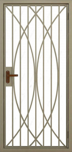 Решетчатая дверь №6
